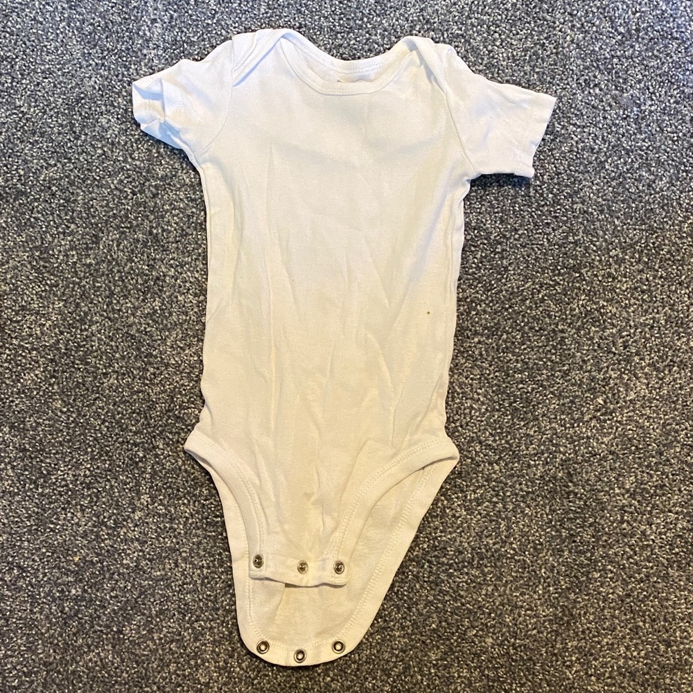 Child of Mine Soft White Bodysuit